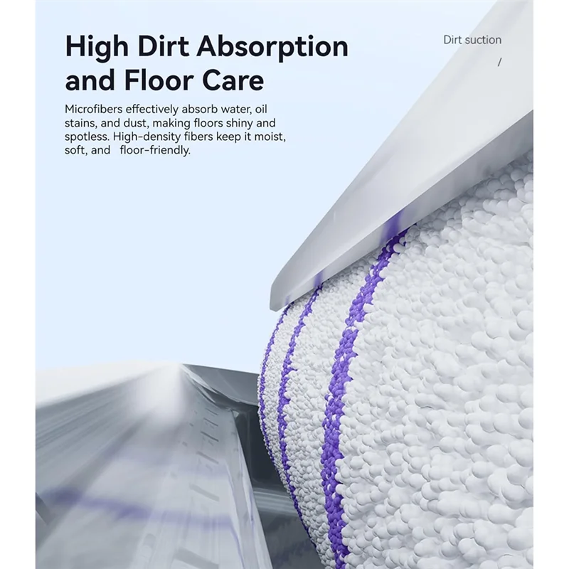 Акция! 4 шт., щетка из микрофибры, валик, замена для Narwal S20 Pro, комплект аксессуаров для пылесоса, эффективная бытовая уборка Pa