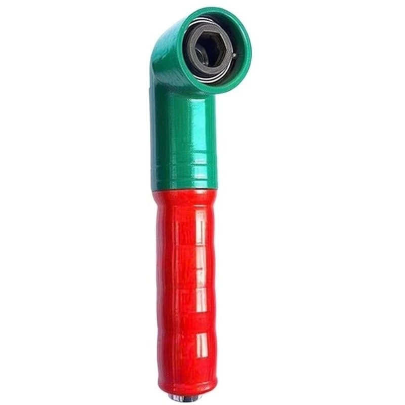 @@AB07 Hot Use Gear Reduction Adapter 90° Right Angle Wrench L Shape For Impact Driver Electric Pneumatic Ratchet 8-32Mm Socket