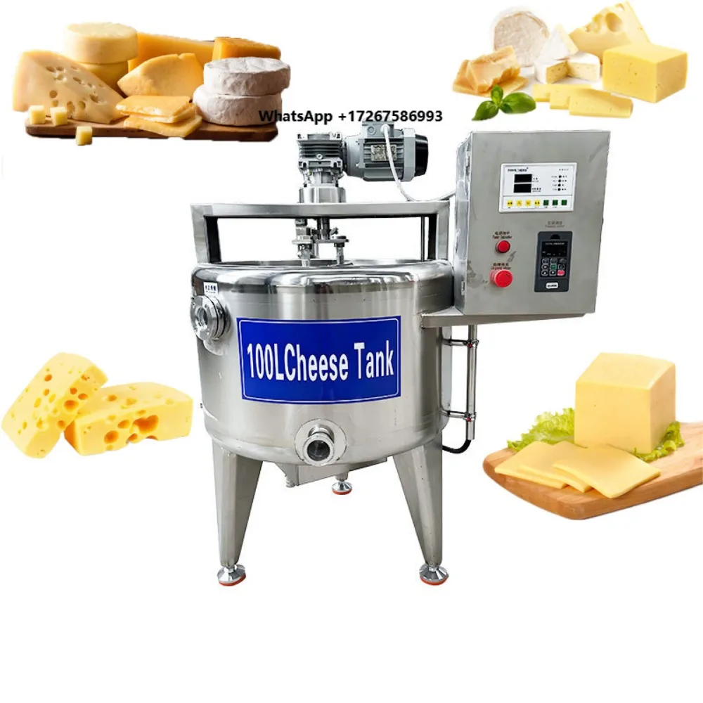 High-efficiency Cheese Vat Electrically Heated Cheese Making Processing Machine for Cheese/yogurt Production