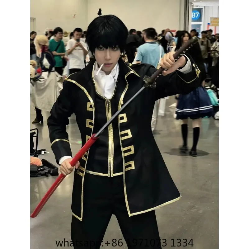 Silver Soul cosplay real selection group cosplay suit, Earthwork Fourteen Lang, Chongtian Zongwu team uniform, reconnaissance se
