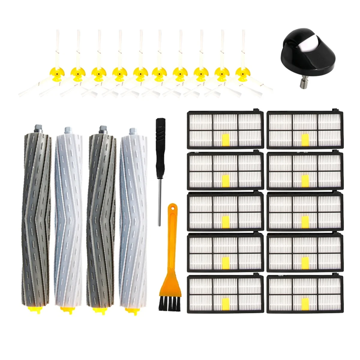 

A04V для серии 800 900 860 865 866 870 880 885 890 960 980 990 запасные части основный фильтр боковой щетки