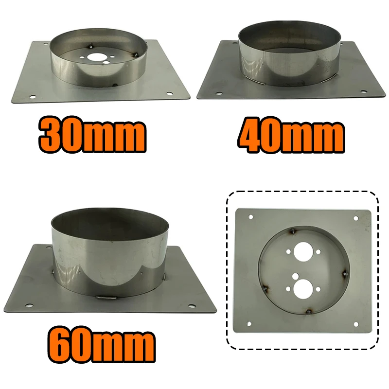 

30/40/60mm Car Air Parking Heater Base Mounting Plate Bracket Diesel Heater Mounting Plate Turret Planar For Eberspacher Webasto