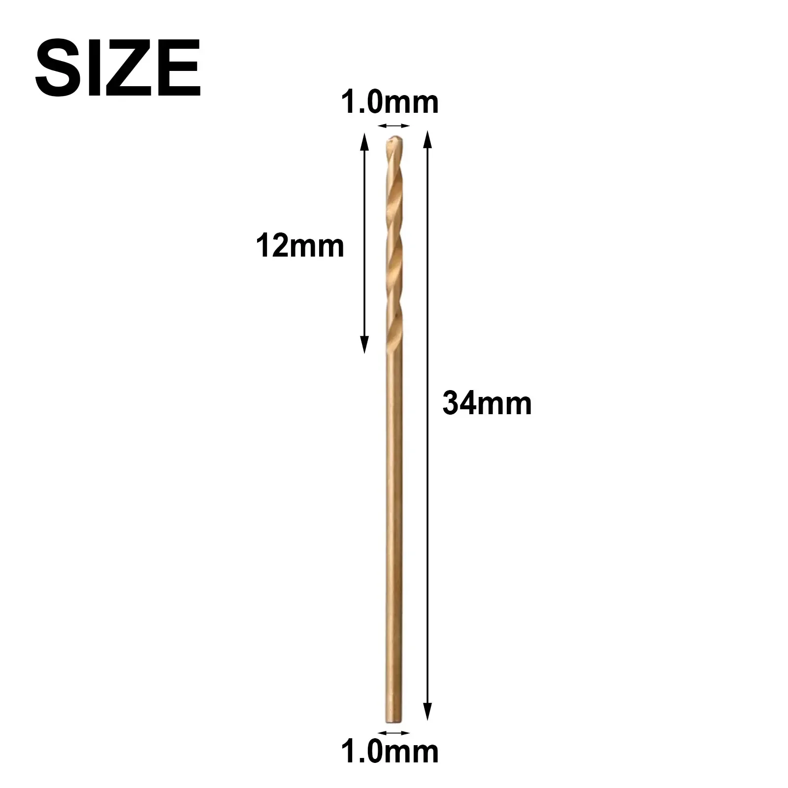 1.0-13mm Kobalt Gecoate Boren HSS M35 Elektrische Boren Voor Hout Metaal Roestvrij Stalen Gaten Snijders Houtbewerking Boren