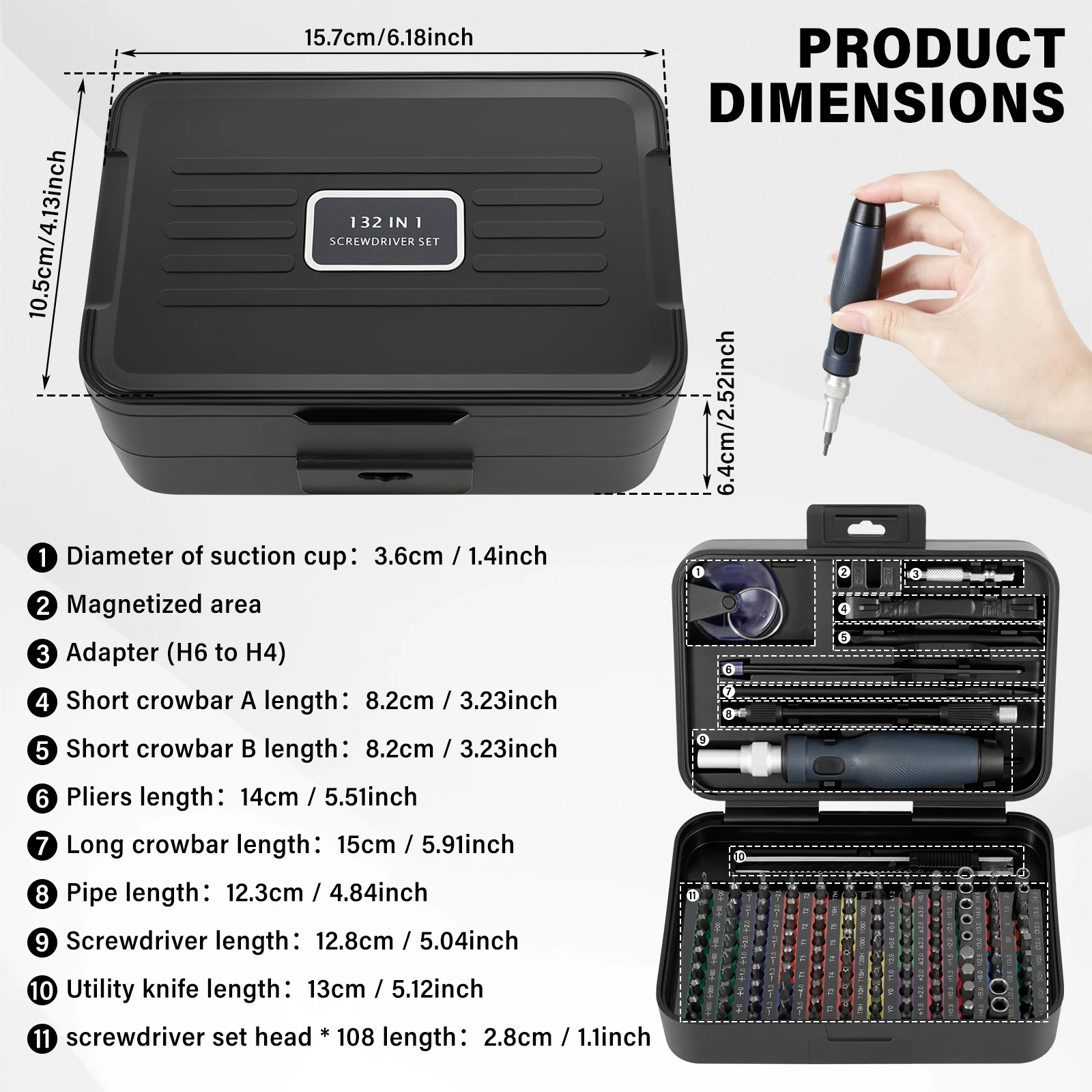 Precision Screwdriver Set 132  - Diy Electronics Game ulasan dan harga