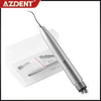 AZDENT Dental Air Scaler Handpiece Sonic Scaler With SJ1 SJ2 SJ3 Tips Fit For KAVO 4 Holes Whiten Scaling Handle Dentistry Tool