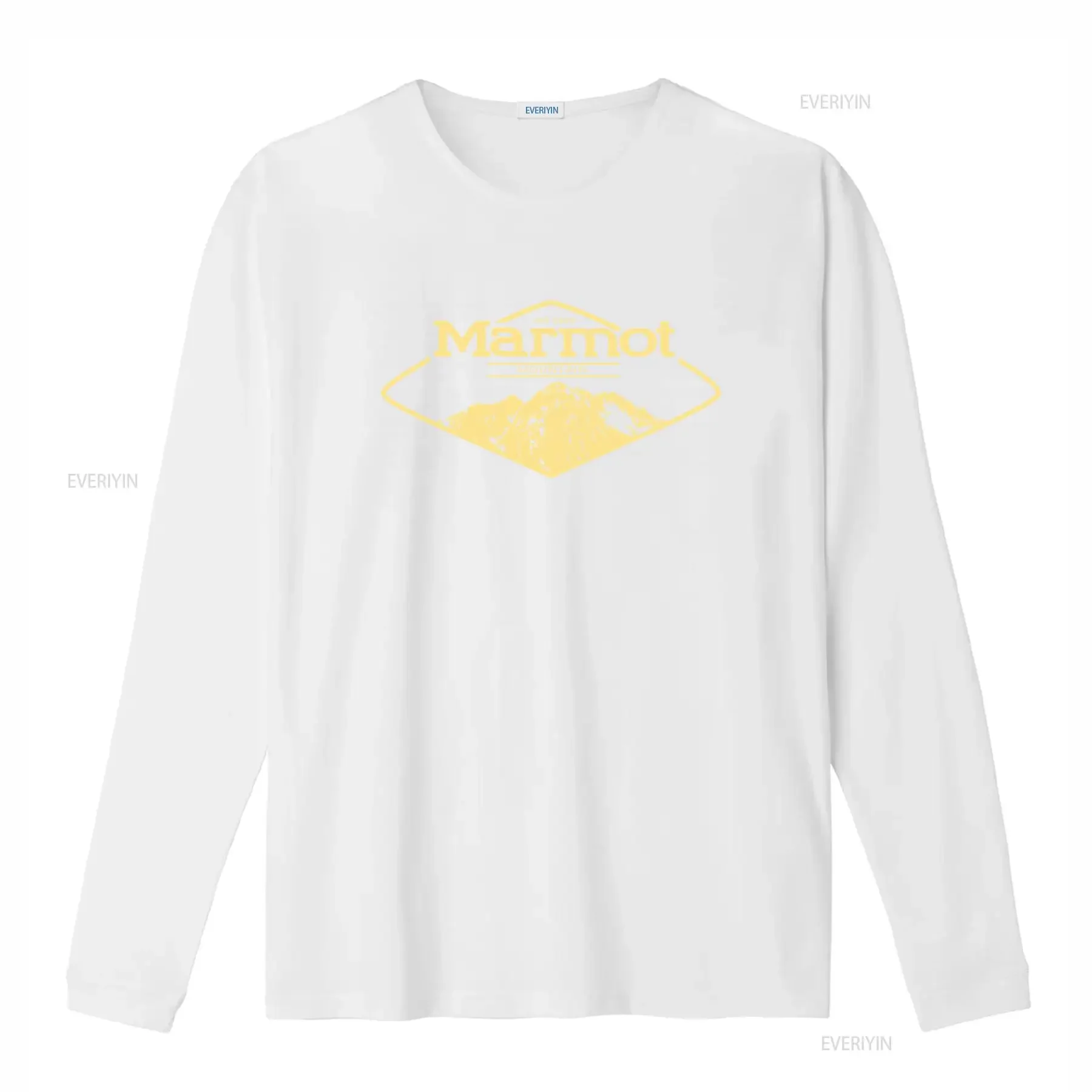 Marmot Mens Organic Cotton Mountain T Shirt Street Wear Print Sizes S 3Xl vintage Washed graphic Stylish Slightly Casual image 4