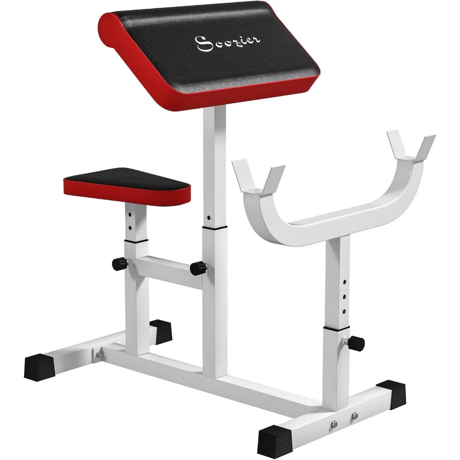 

Регулируемая скамейка для предотвращения с помощью стойки Brabell для изоляции сидящих рук, штанги, гантели, станции для бицепса, черная стальная рама 265