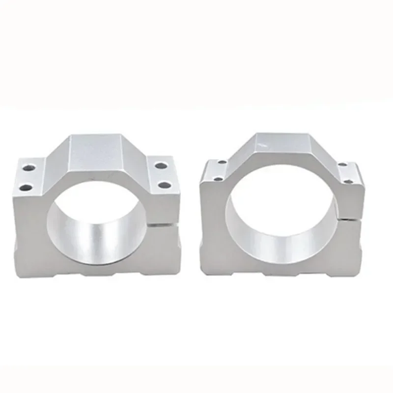 65mm 55mm 52mm 45mm Aluminum Spindle Clamp Motor Bracket with 4pcs Screw for CNC Engraving Router Machine Motor Mounting Holder