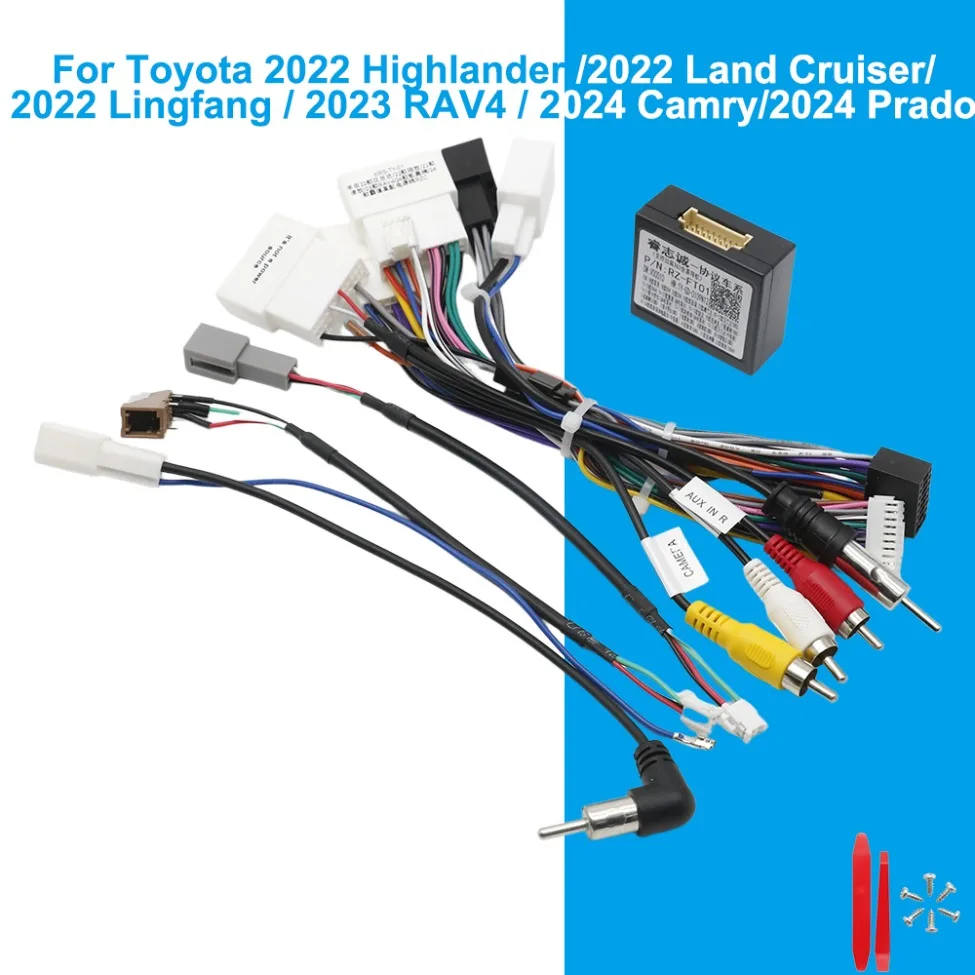

Кабель питания High-Spec для Toyota Highlander 2022 / Land Cruiser 2022 / Lingfang 2022 / RAV4 2023 / Camry 2024 / Prado 2024