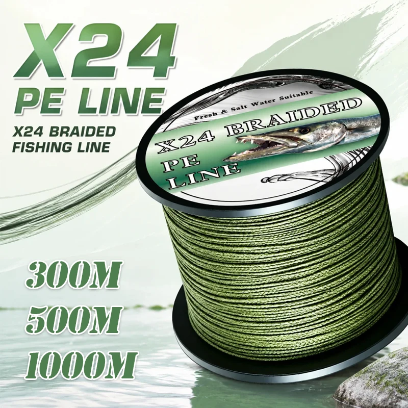 Fishing Equipment Bundle - Linha de Pesca Trançada Multifilamento de