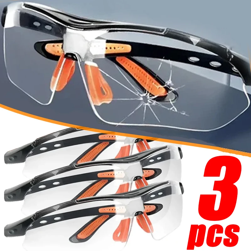 Lunettes de protection anti-éclaboussures pour moto, lunettes de protection contre le vent et la poussière, lunettes de laboratoire pour la