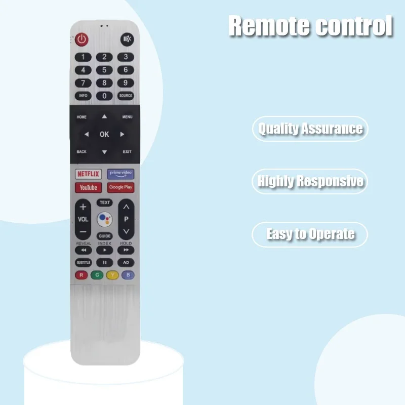 TV Remote Control, Voice International, 43U20, NETFLIX, YouTube, Bluetooth, 539C-268919, 51, 539C-268920-W010