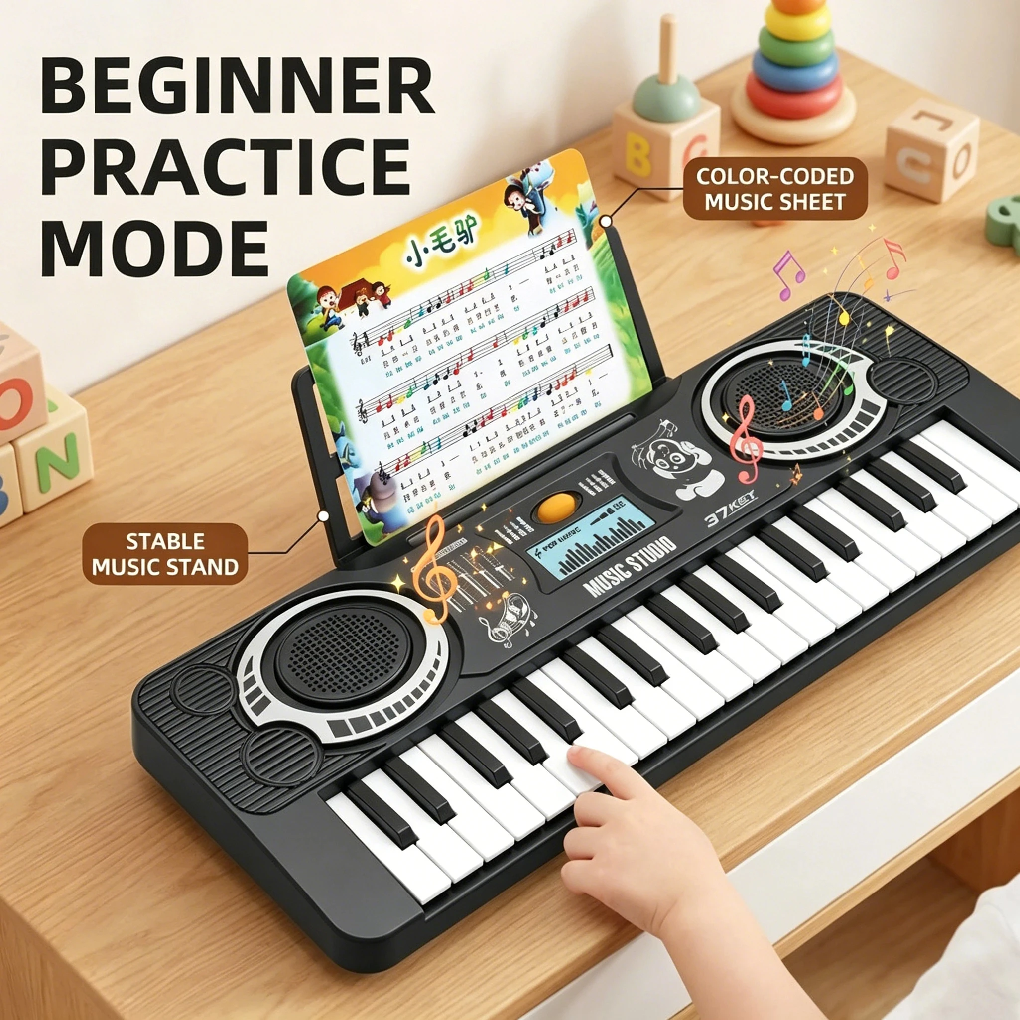 Çocuk Elektronik Klavye Piyano - Musical Instruments Names incelemesi ve fiyatı