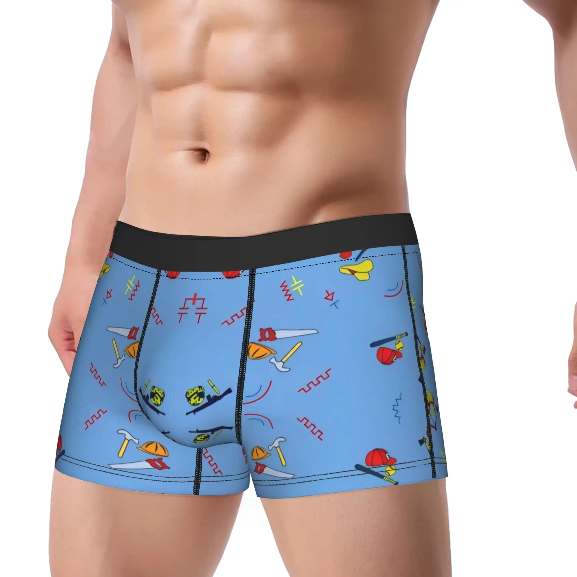 Chucky 3  Underpants Breathbale Panties Men's Underwear Print Shorts Boxer Briefs