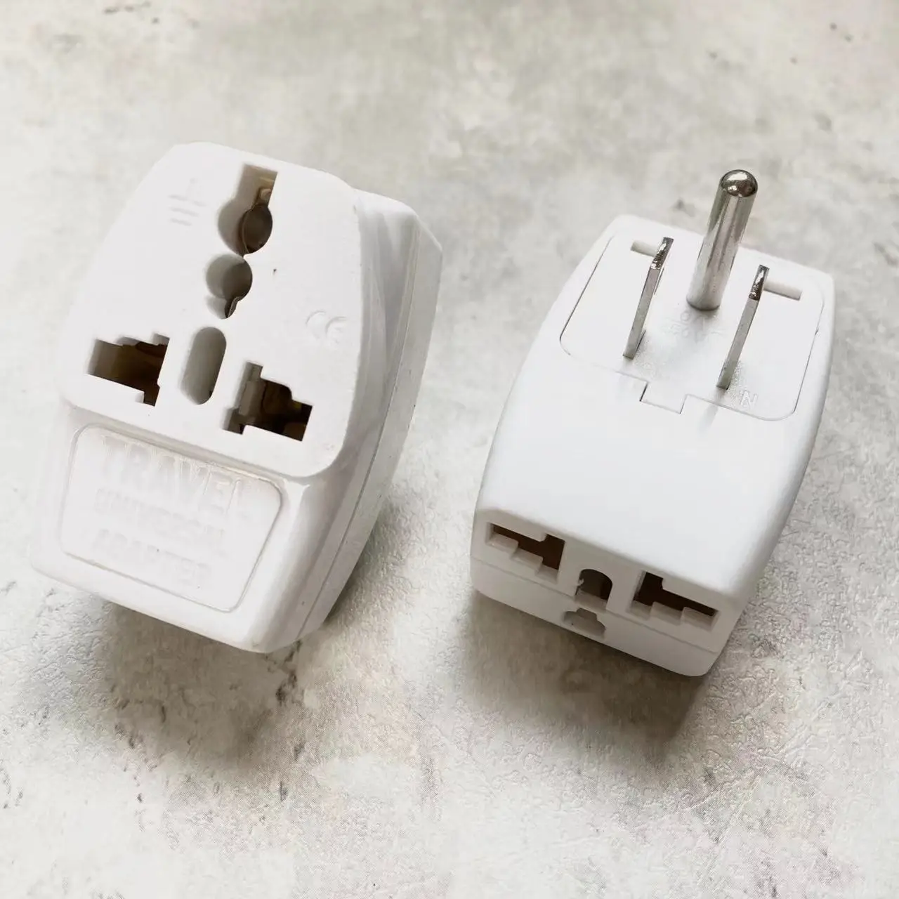 อินเดีย EU AU UK รัสเซีย To USA ญี่ปุ่นแคนาดาฟิลิปปินส์ประเทศไทยไต้หวันสายดิน US Adaptor Traveling Outlet 3ใน1ปลั๊ก