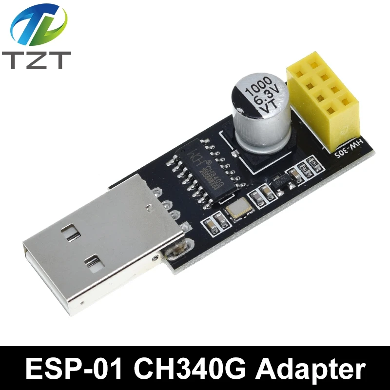 CH340G CP2104 USB To ESP8266 ESP-01 ESP-01S WIFI Module Programmer Adapter Download Debug Link Kit for Arduino LINK v1.0 CH9102F image 3