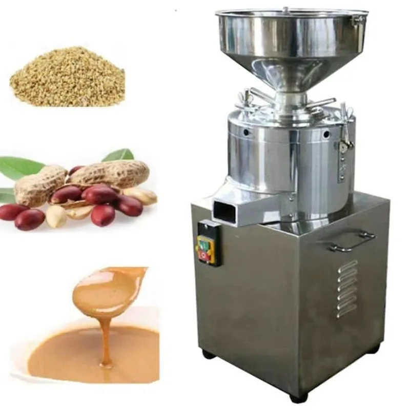 

Automatic Peanut Butter Sauce Making Machine Nut Butter Bean Peanut Paste Maker Machine Commercial Peanut Butter Making Machine