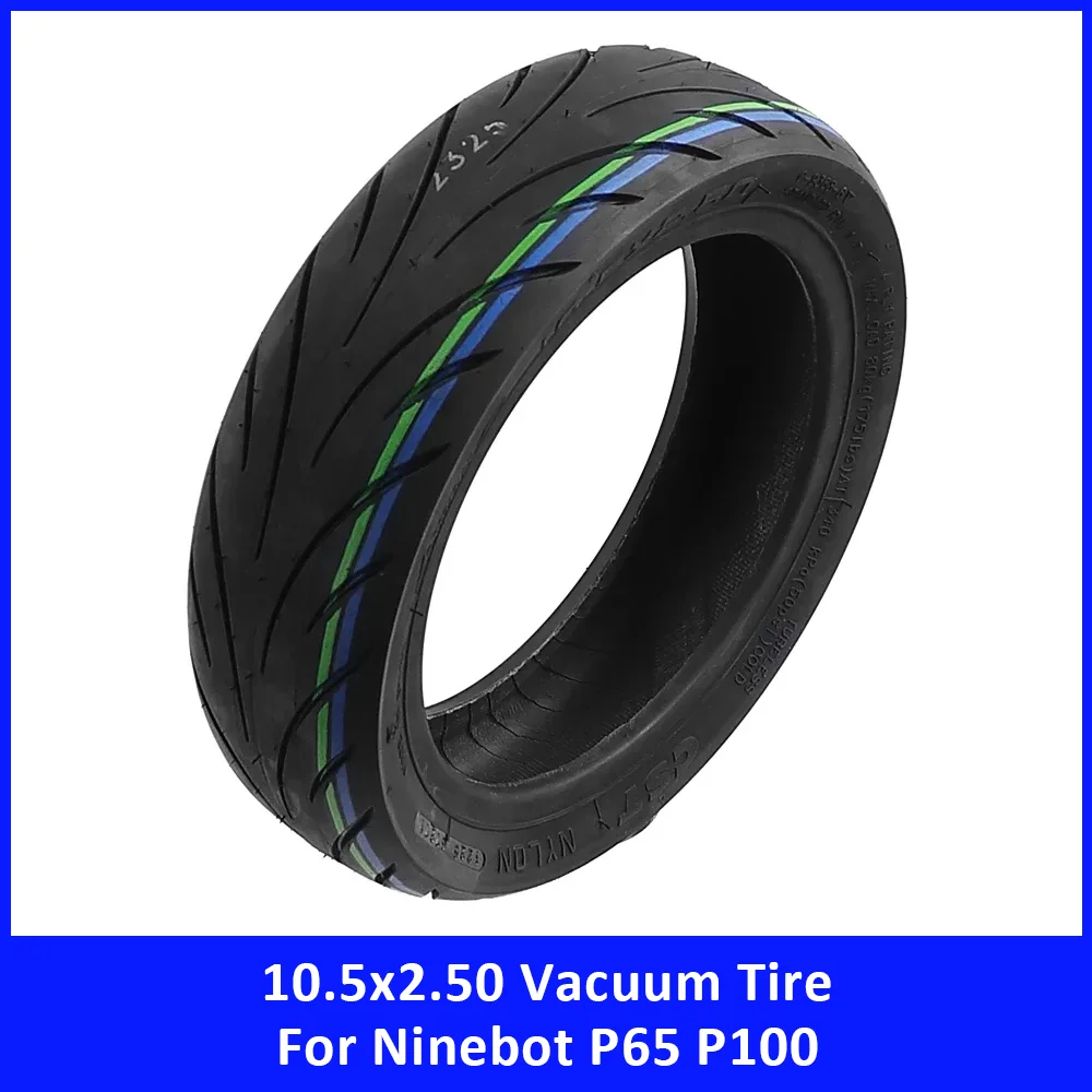 

Kickscooter CST 10.5x2.50 Vacuum Tire for Ninebot P65 P100 Electric Scooter Accessories Parts Durable Rubber Tubeless Tyre Wheel