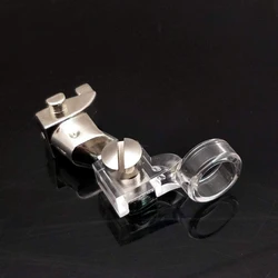 Bernina Ruler Foot Adapter 0083687000 (Size:77) and 1/4 Inch Low Shank Clear Free Motion Patchwork Sewing Presser Foot Parts