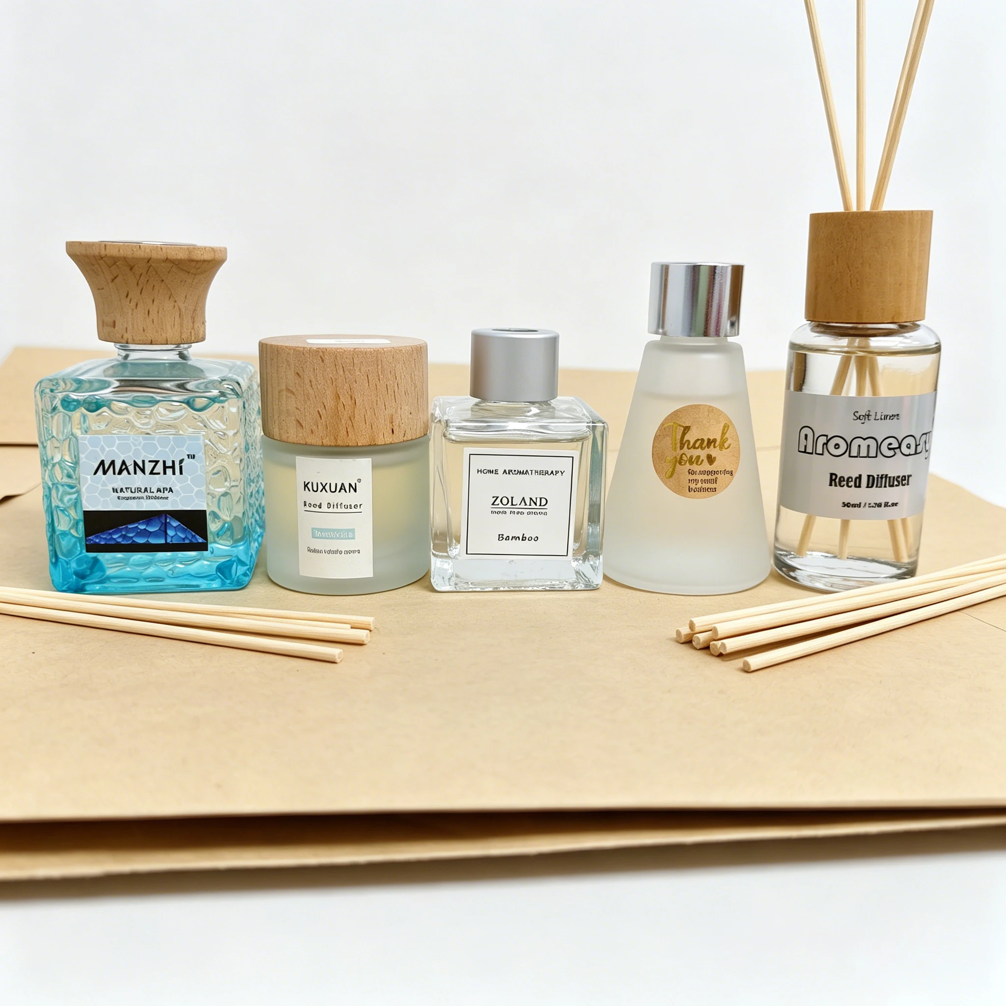 Clearance Sale Reed Diffuser Set, Flameless Aromatherapy Essential Oil with Rattan Sticks, Home Indoor Air Freshener