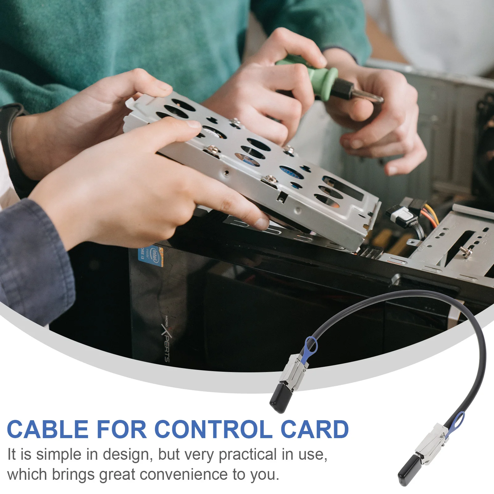 

SAS Transmission Internal Cable Cords Server Storage Copper Extension