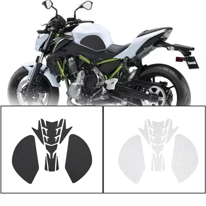 

Tank Protective Pad Side Gas Knee Grip Traction Pads Protector Stickers For Kawasaki Z650 NINJA650 Z 650 NINJA 650 2017-2022