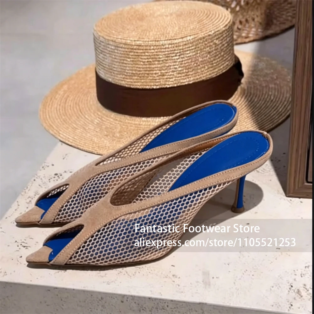 Mules femininos de camurça mar - Women Formal Wear For Office avaliação e preço