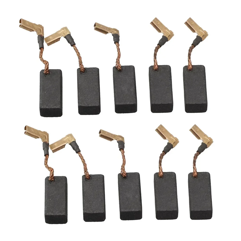 

10pcs N097696 Carbon Brushes Replacement Part For DWE4120 DWE4011 Grinder Motor Power Tools For Circular Saws Miter Saws Drill