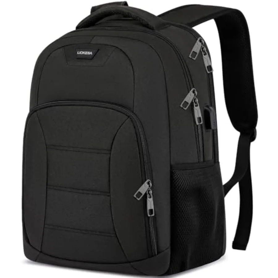 

Laptop Backpack for Men Women, Large School Backpacks for Boys Girls with USB Chargg Port, Water Resistant College Students Boo