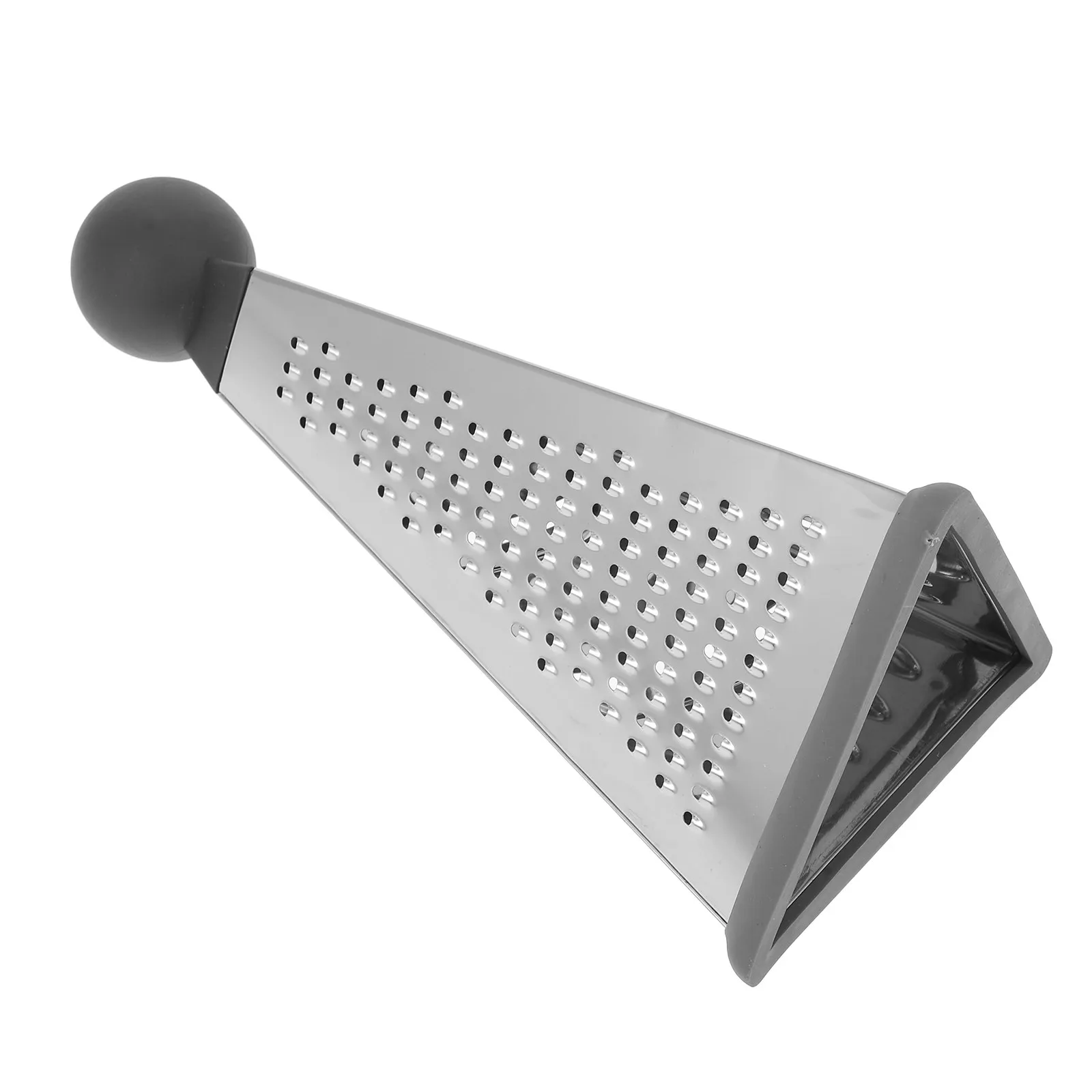 Stainless Steel Triangular Food Grater Kitchen Vegetable Cheese Ginger Citrus Fruits Shredder Grater for Home Use