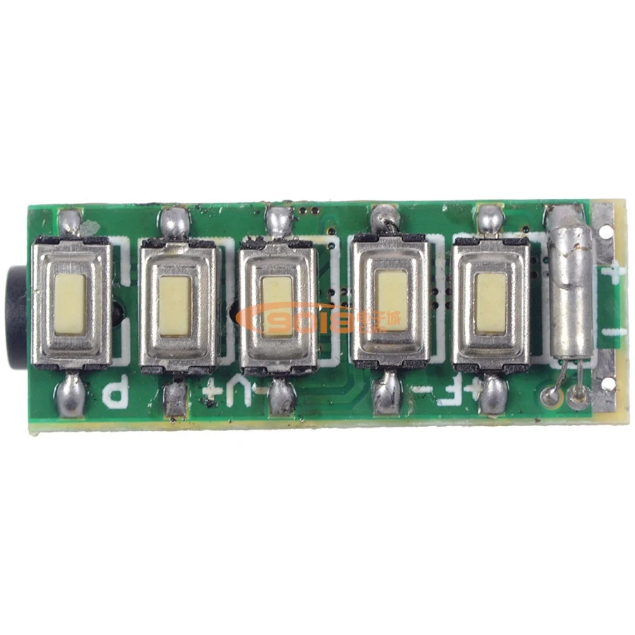 5PCS  Mini DSP FM Stereo Receiver Module RDA7088 Broadcast Radio Board can drive headphones