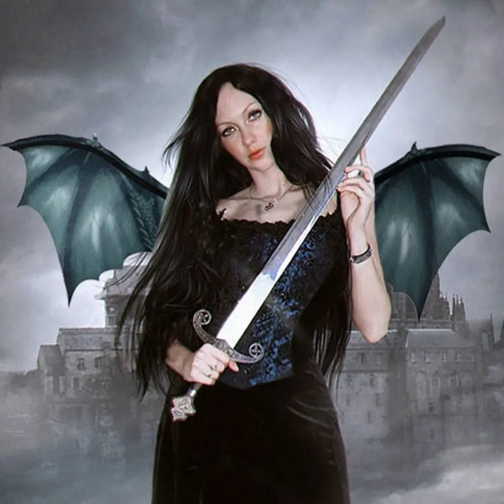 Décoration d'halloween ailes de Dragon, Costume d'animal, accessoires de carnaval, Costume de Dragon Non tissé pliant, mascarade de Cosplay pour enfants