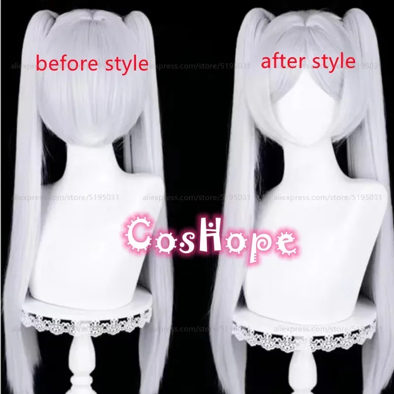 วิกผมคอสเพลย์ยาว68ซม. วิกผมคอสเพลย์อนิเมะทนความร้อนวิกผมสังเคราะห์ฮาโลวีน