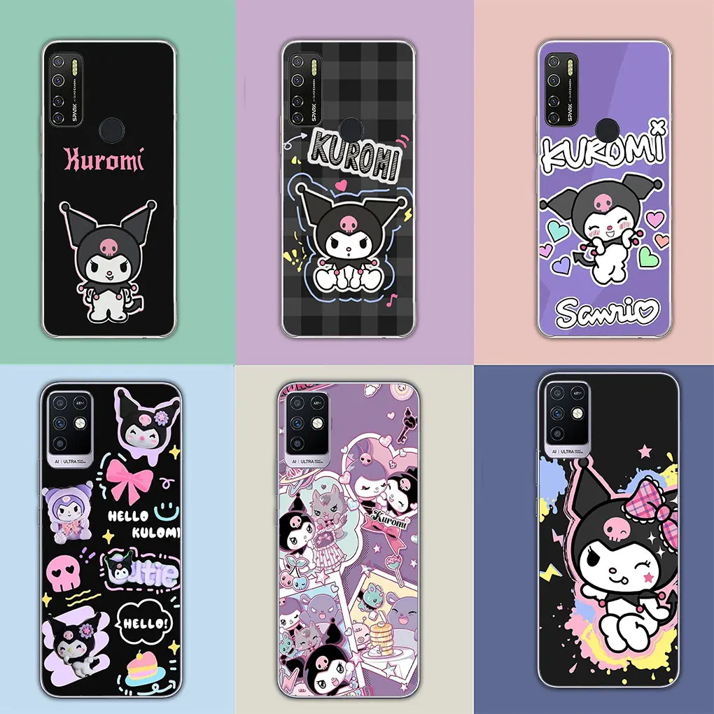 Comics Kuromi Fashion Soft Casing for Motorola Moto G13 G14 G53 G54 G62 G72 G82 G84 E13 E20 G42 G32 G23 G22 Phone Cover Case