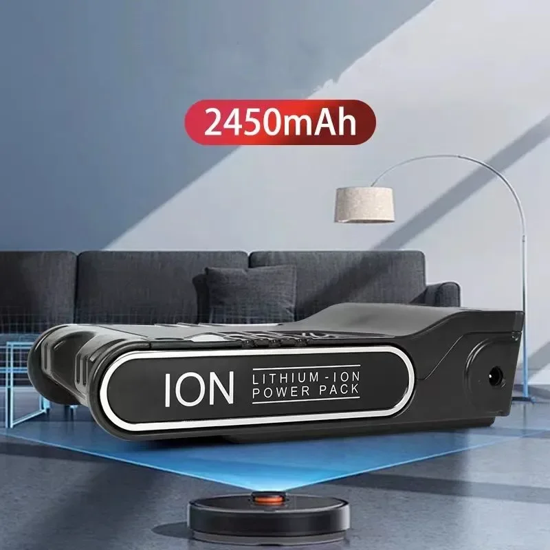 

100% оригинал 2450 мАч для Shark S1 S2 S3 S4 S6 S7 S9 IC205 IC200C IC200W XBAT200 XBAT200AS литиевая батарея для пылесоса