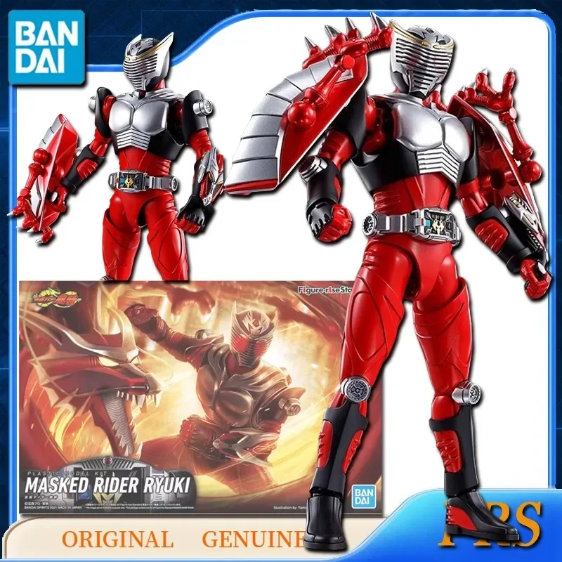 Bandai Original Genuine FRS MASKED RIDER RYUKI Anime Action Figures Toys for Boys Girl Kids Gift Assembly Model Ornaments