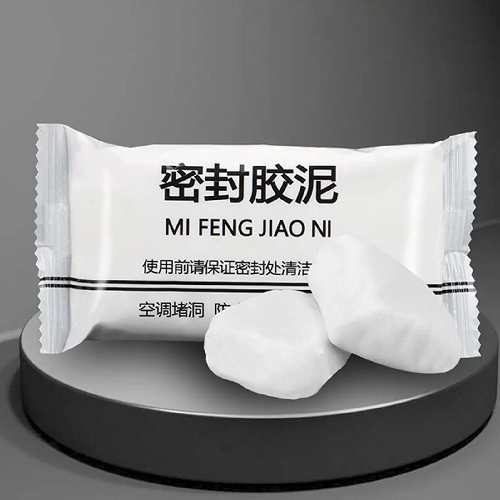 Mastic Duct Sealant 10 Pieces Plumbers Putty Waterproof Cement Crack Filler for Home Air Conditioning Vent Wall Hole Drainage