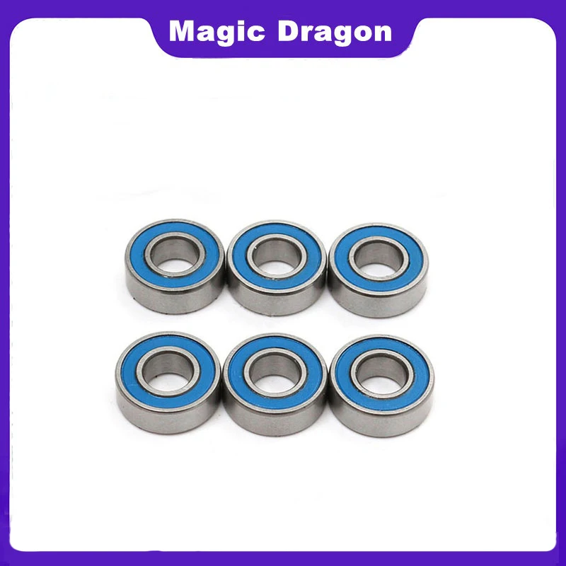 10/50PCS MR105-2RS Bearing ABEC-5 5x10x4 mm Miniature MR105RS Ball Bearings Blue Sealed Bearing MR105 2RS 5*10*4mm