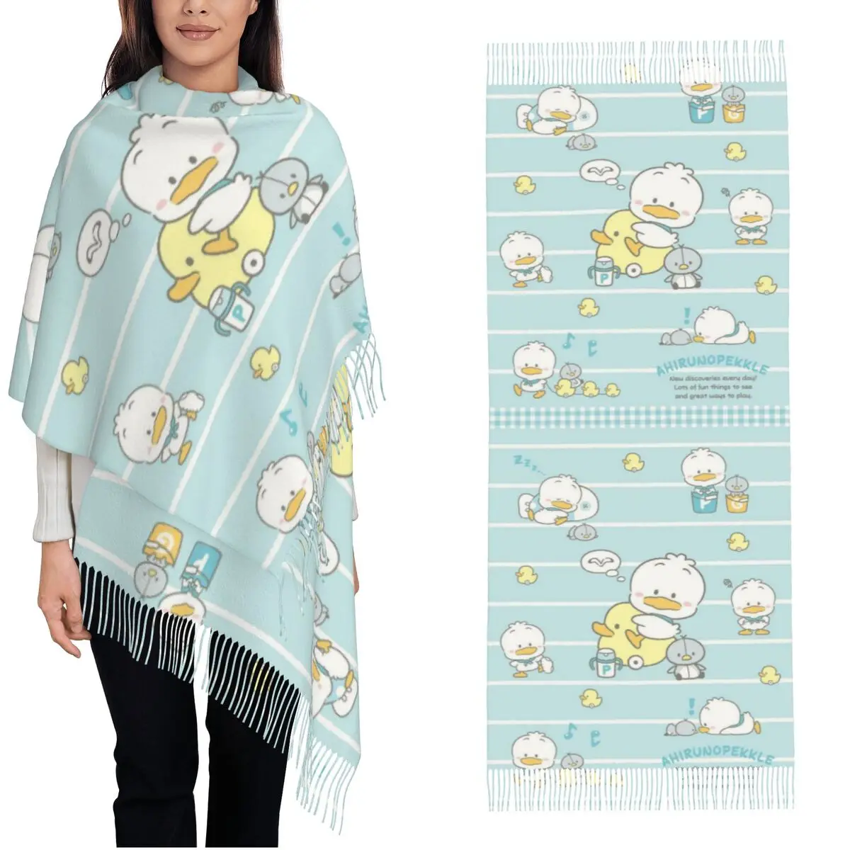 

Pekkles Shawl Wraps for Ladies Winter Warm Long Soft Scarf Pashmina Shawl Scarves