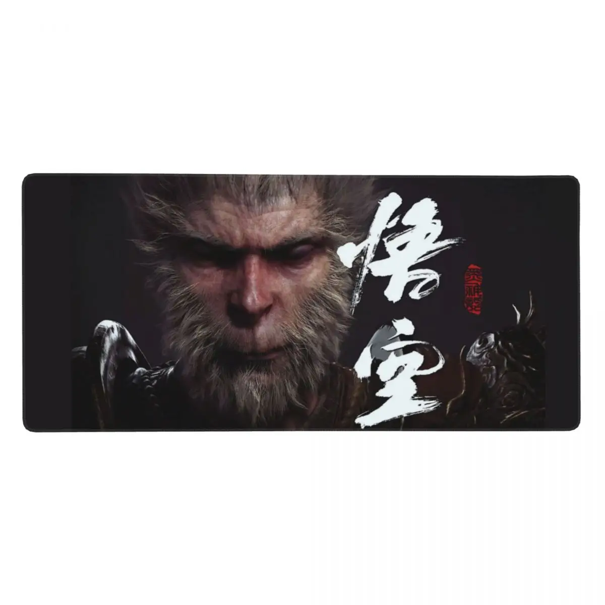 Gamer Black Myth Wukong Mouse Pad For Laptop Computer PC Desk Mat Gaming Mousepad with Stitched Edges