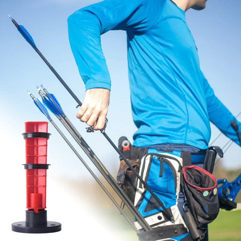 

New Cylindric Multi-size Arrow DIY Feather Sticky Vanes Tool Archery Hunting Accessories Fletching Installation Tool 11*11*24cm