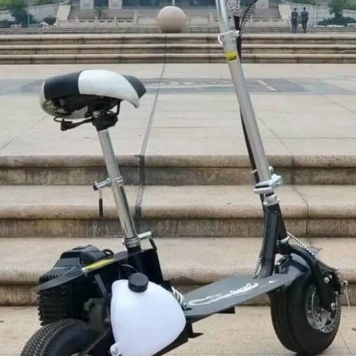 Foldable Scooter Two-stroke Fuel Moped Steam Mini Pedal Scooter