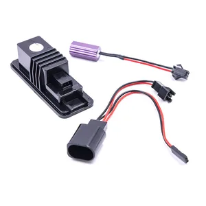 Luz de matrícula LED, Auto Tag Lâmpada, VW Golf IV V VI VII MK4 MK5 MK6 MK7 Polo III IV V 6N2 9N 9N2 9N3 6R Passat B7 B8 CC 12 principais vendas emblema vw polo 2007 - №9