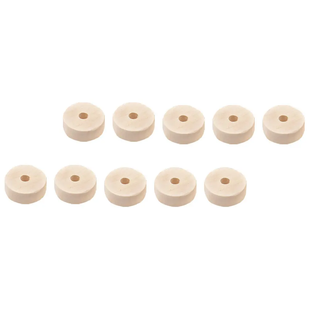 

50pcs Round Log Wheel Natural Unfinished Wood Wheels Diy Wooden Craft For Painting Drawing Wood Burning Blank Diy Crafts