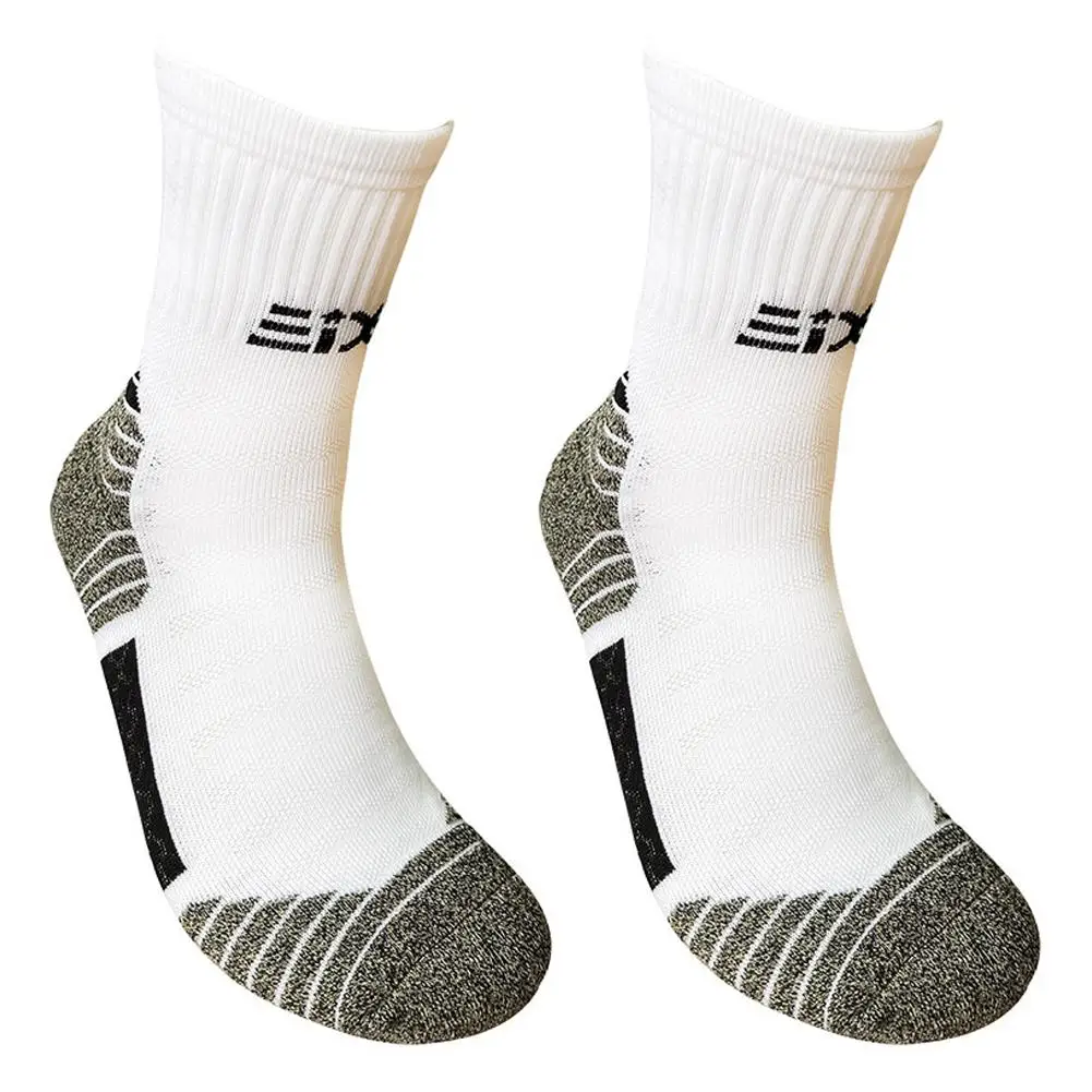 Chaussettes de compression respirantes et confortables pour le sport, lot de 1 paire, anti-ald, pour la course, le basket-ball, la randonnée, B9Z9