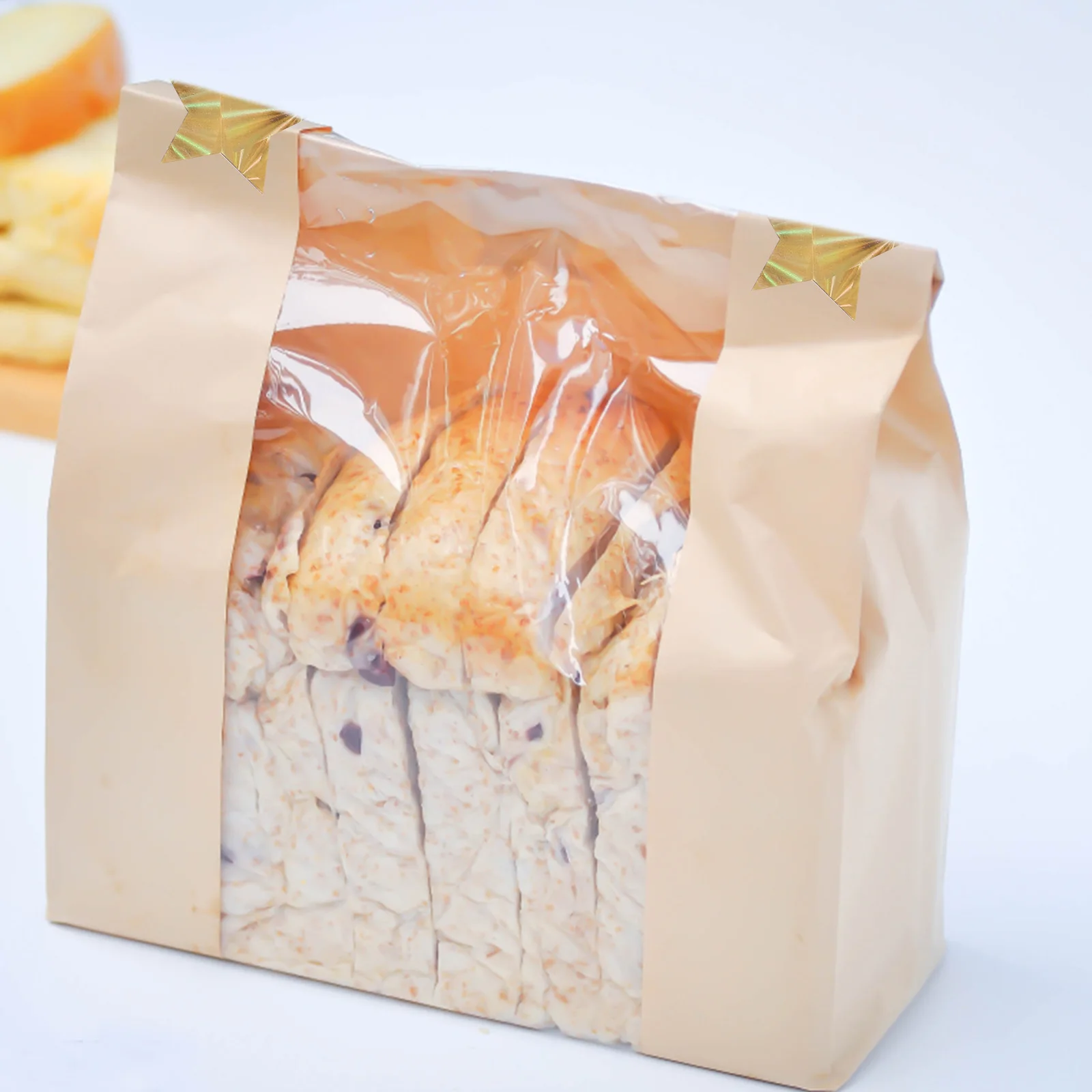 2 لفات ملصقات نجوم ذاتية اللصق لون مشرق المغلفة ورقة مصغرة شكل نجمة ملصقات DIY بها بنفسك الحرفية حفلة لصالح الختم #3