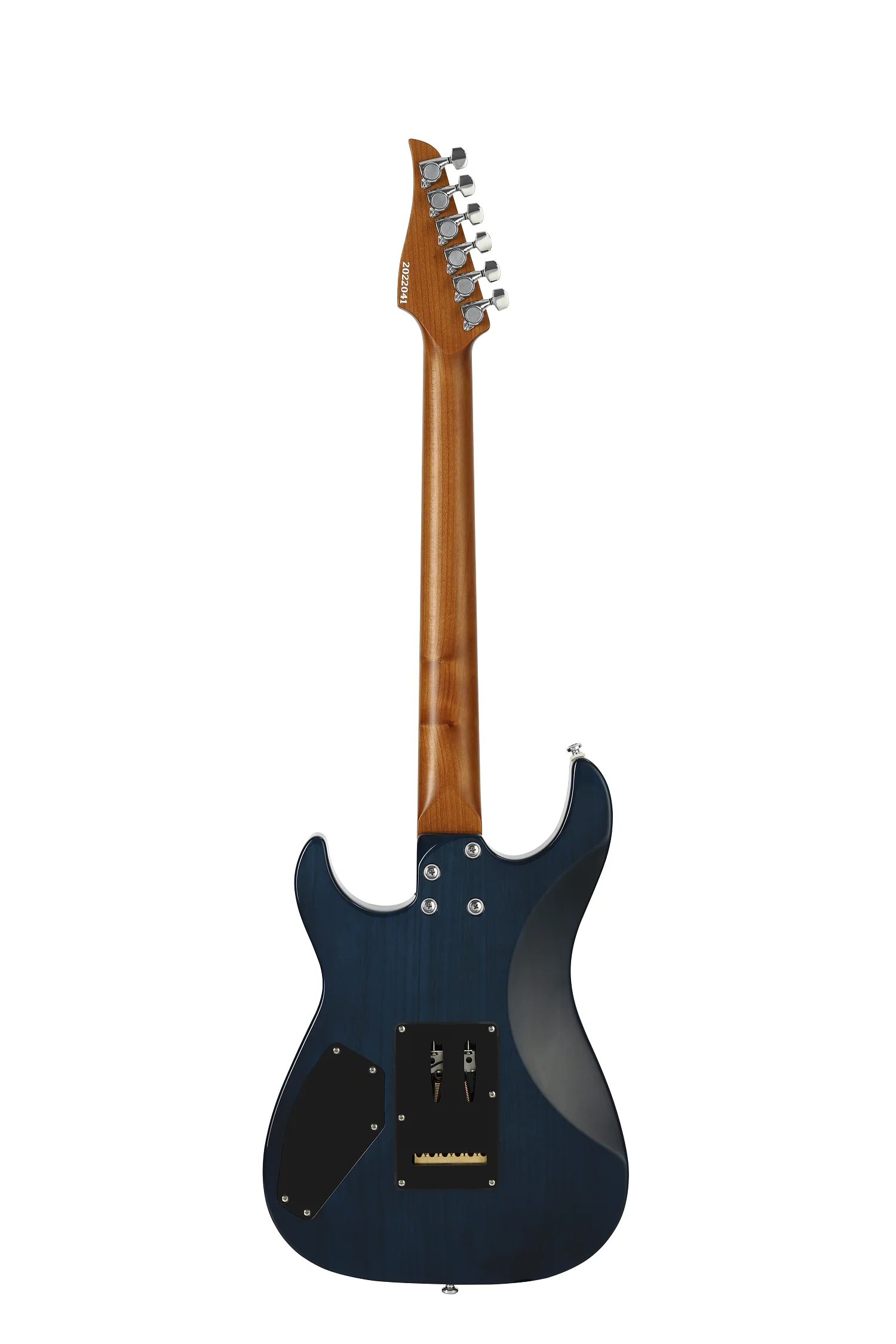 Blue Electric Guitar Flame Maple Top New