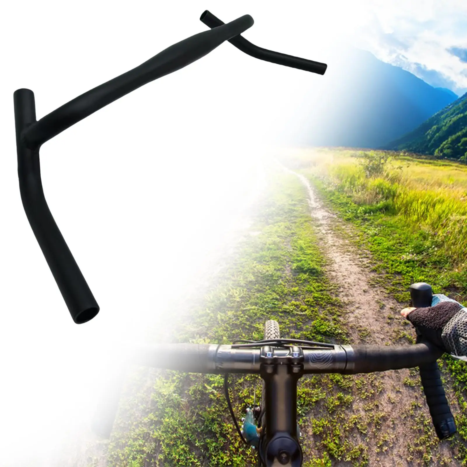 

Bicycle Handlebar Spare Parts Professional External Swing Angle Handlebar