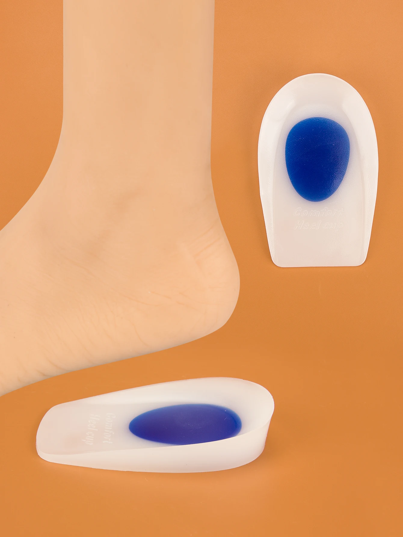 

Гелевые силиконовые пятки/подушечки-1 пара для поддержки боли в ногах, удобные подушечки для женщин/мужчин