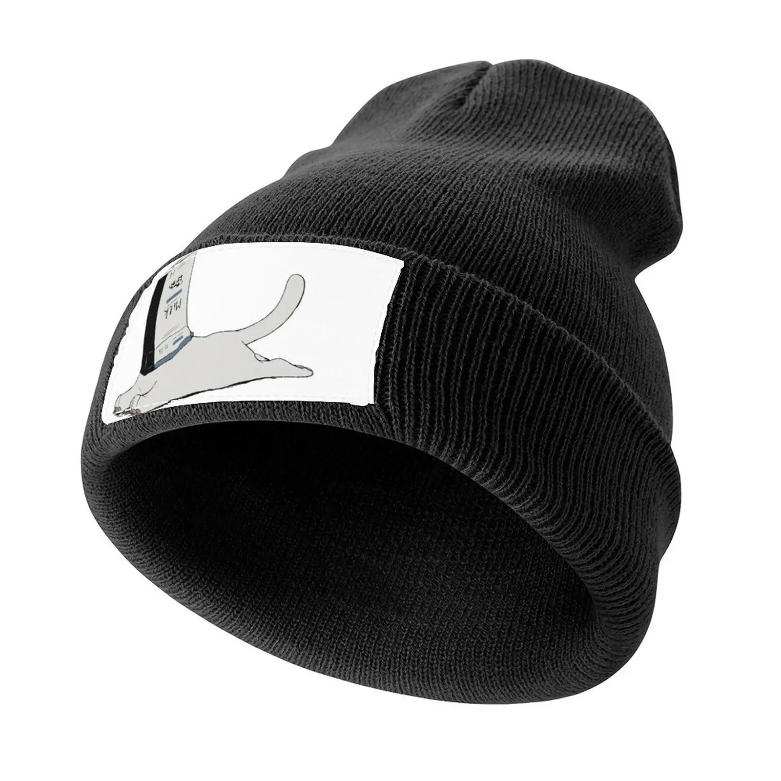 

Milk dog Knitted Cap cute Rugby fashionable Mens Tennis Women's